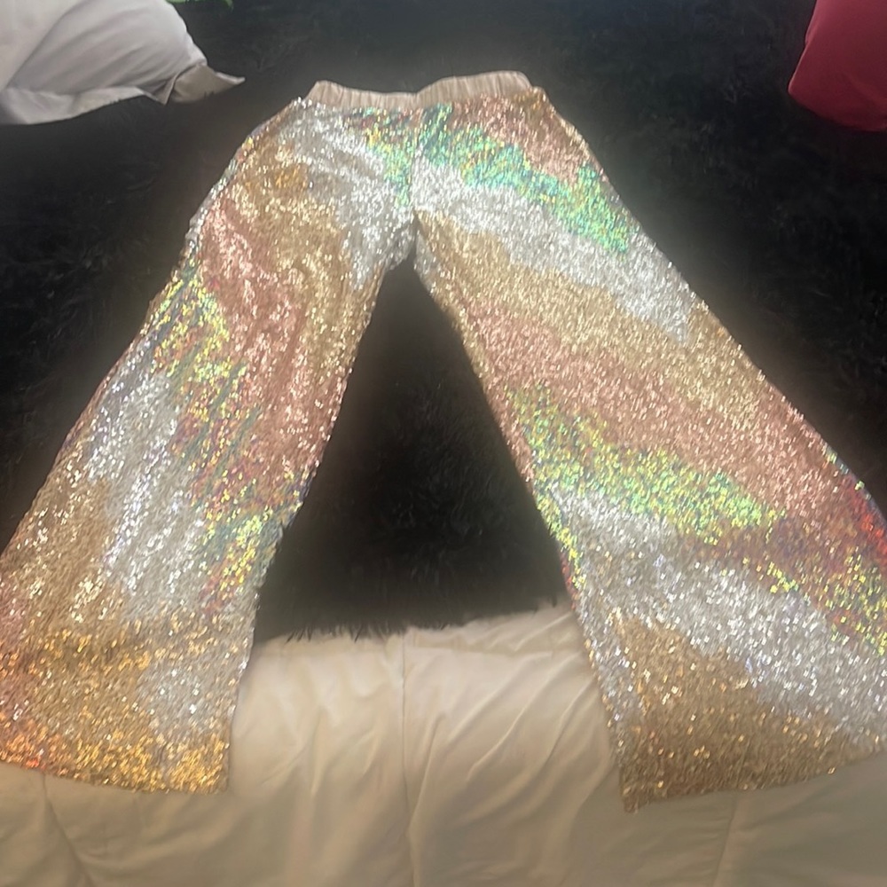 Maintrip never worn sparkle pants
